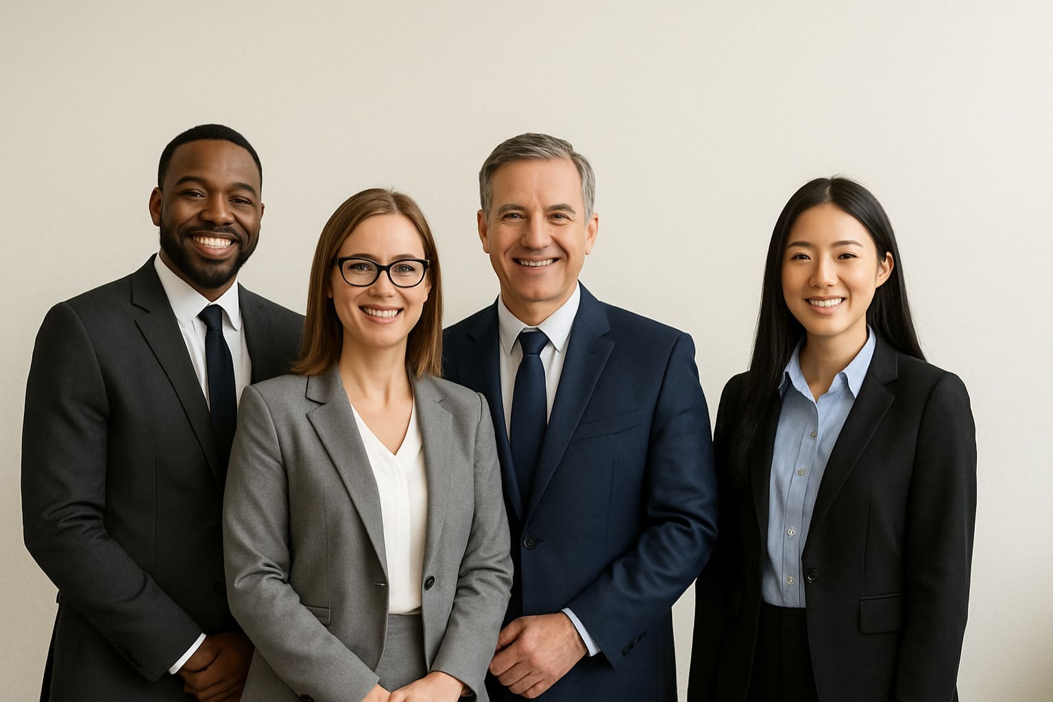 A placeholder image of our team